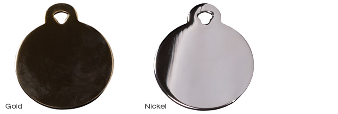 Gold and Nickel Circle